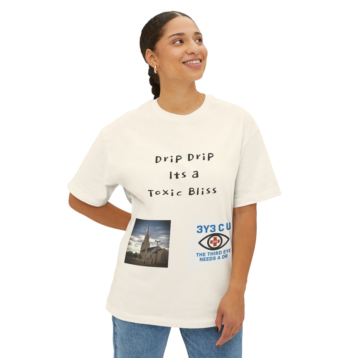 B. Doctrine Built on Bones Boxy Tee