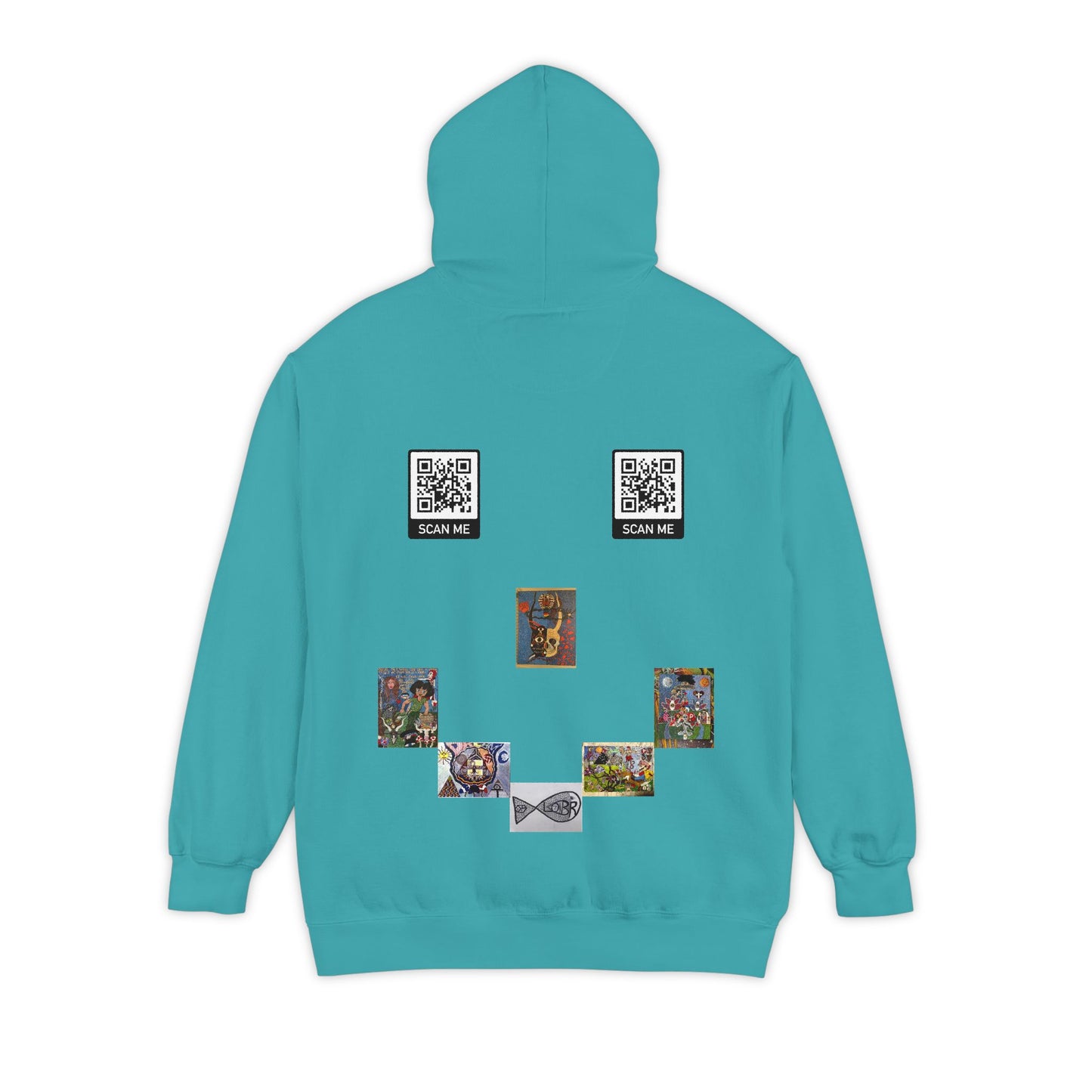 Smile, Say heART Unisex Hoodie