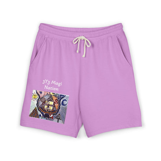 I. 3Y3 Magi Nation Dream Lightweight Fleece Sweat Shorts