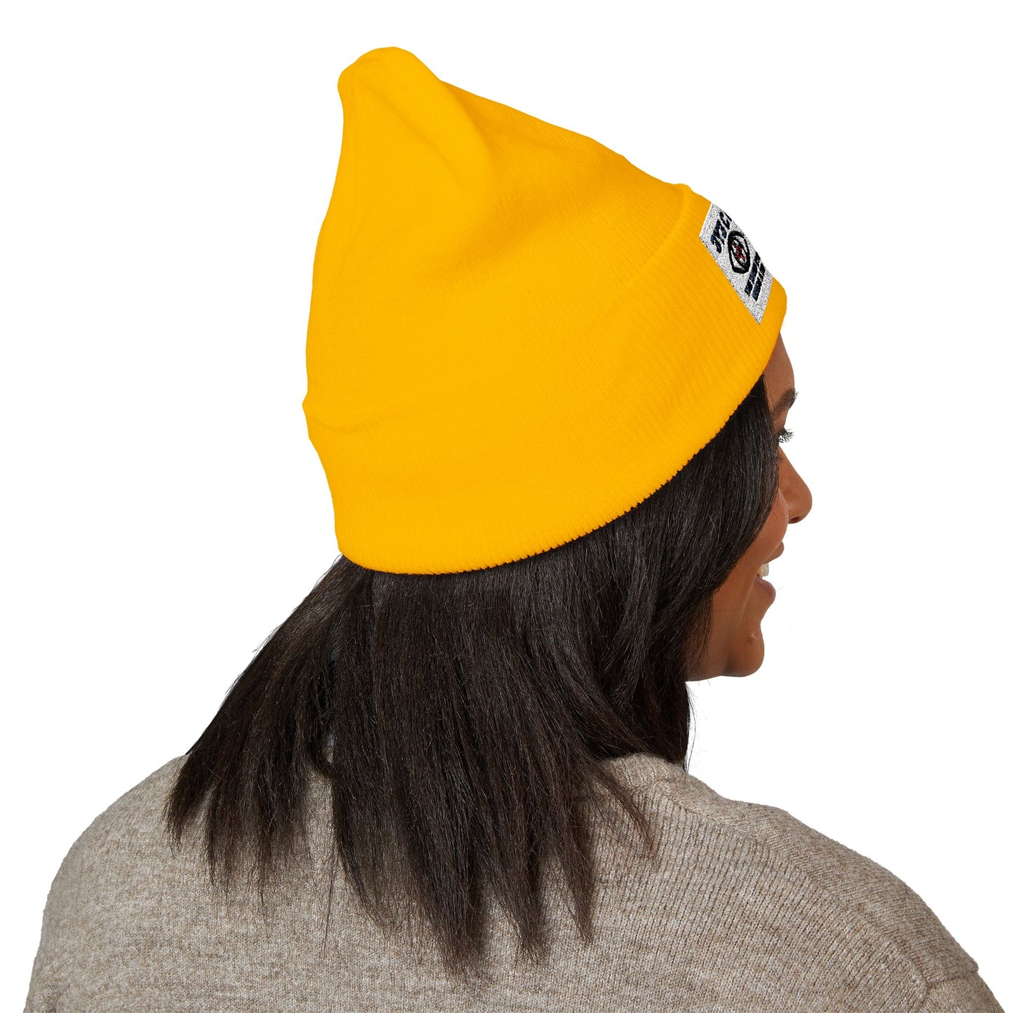 X. Pick Your Poison Black Beanie (Embroidery)