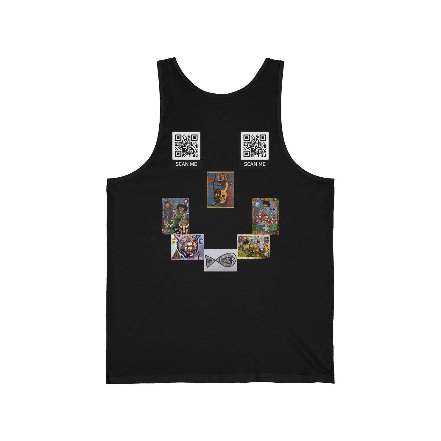 Smile, Say heART Unisex Tank
