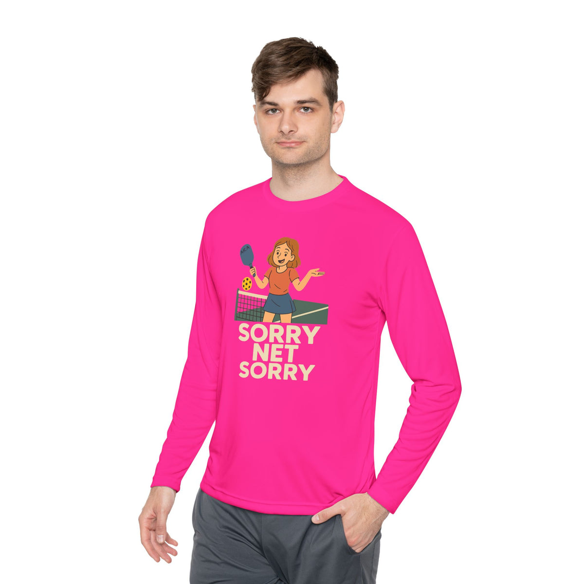Sorry Net Sorry Long Sleeve Tee