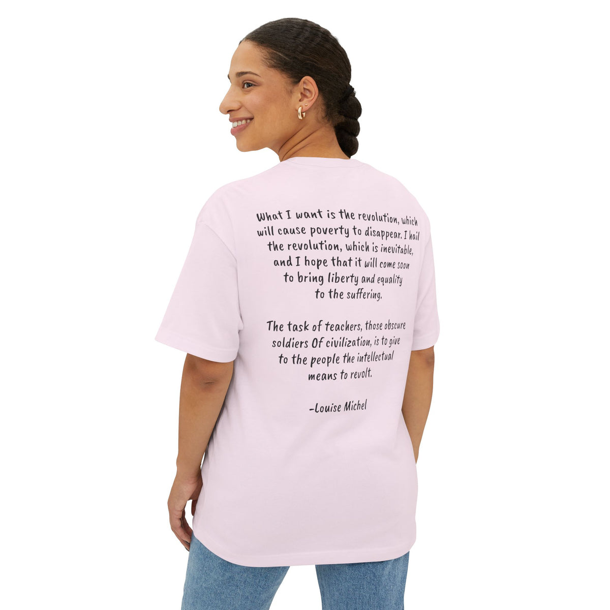 H. Louise Michel Boxy Tee