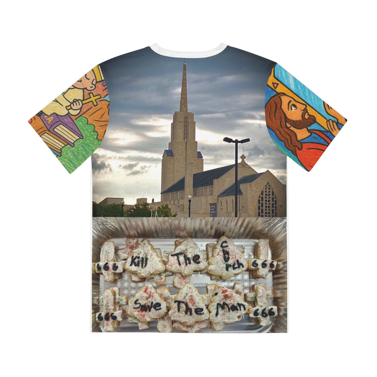 Santa, Satan, Sanat Tee