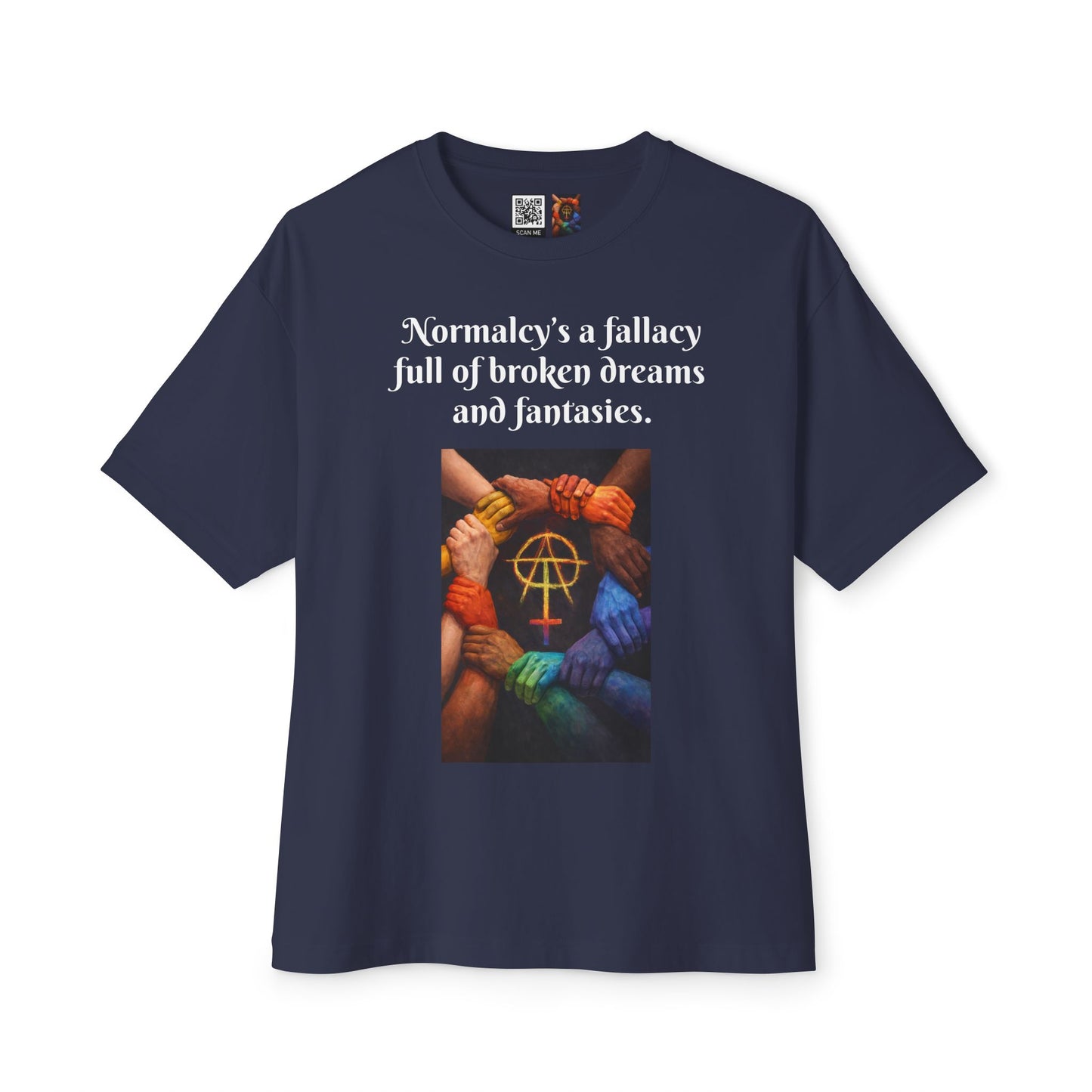 D. Rain On My pARAde Boxy Tee