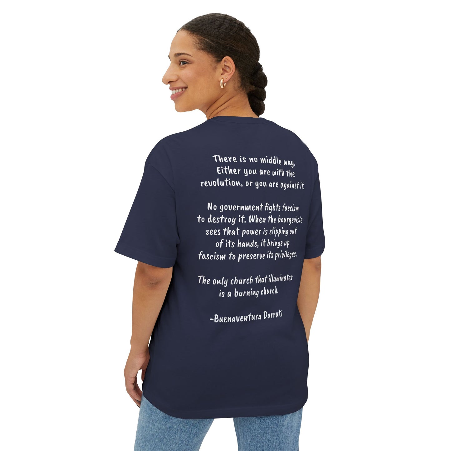 K. Buenaventura Durruti Boxy Tee