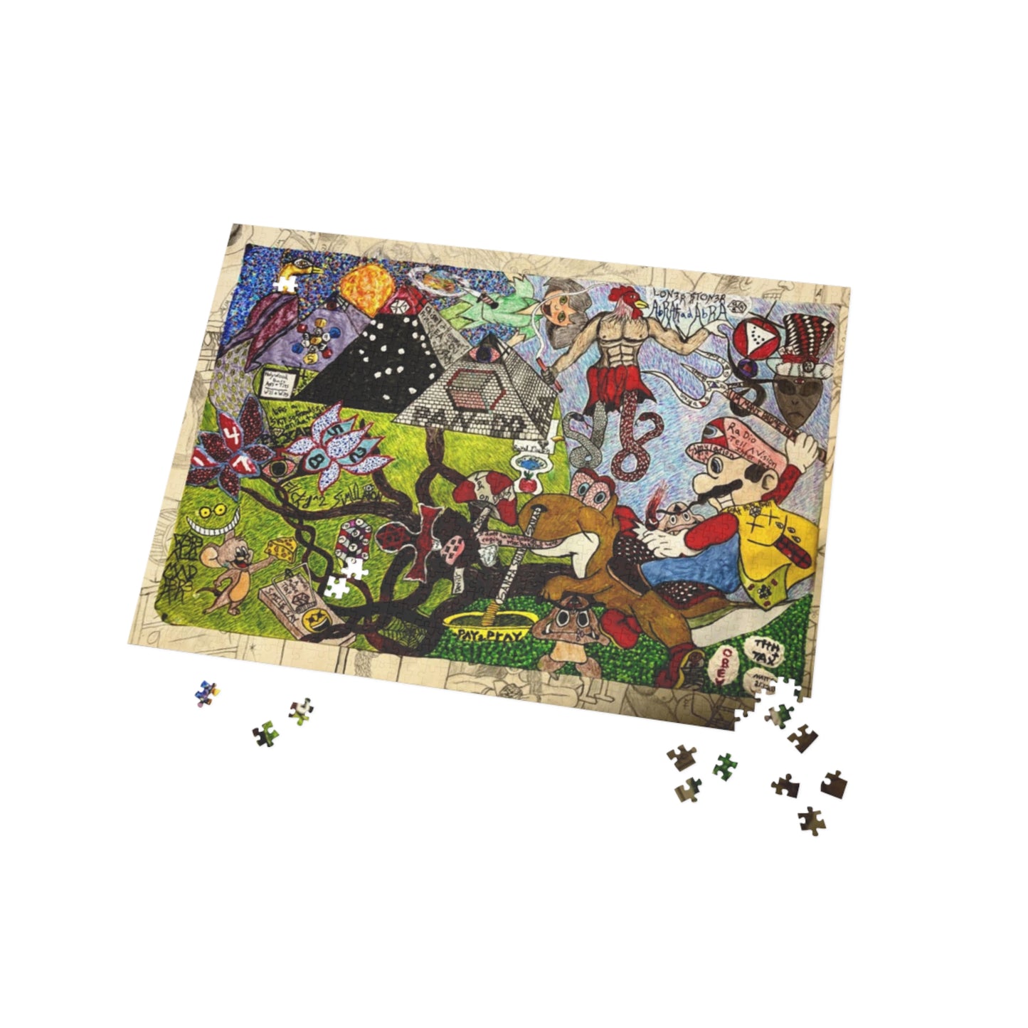 Ecclesiastical Spanish Conquest Puzzle (252, 500, 1000-Piece)