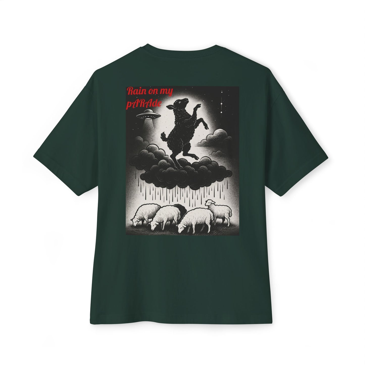 D. Rain On My pARAde Boxy Tee