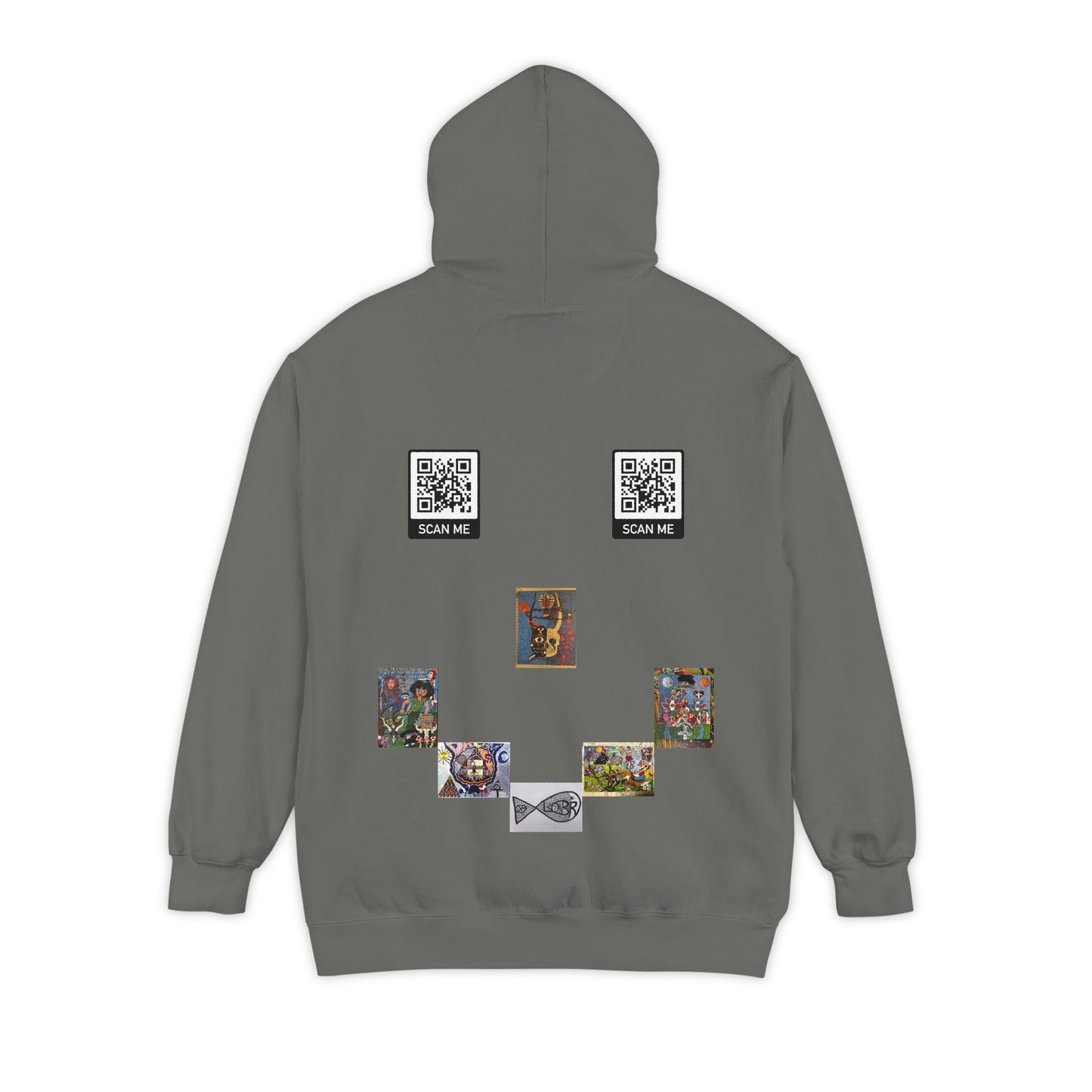 Smile, Say heART Unisex Hoodie