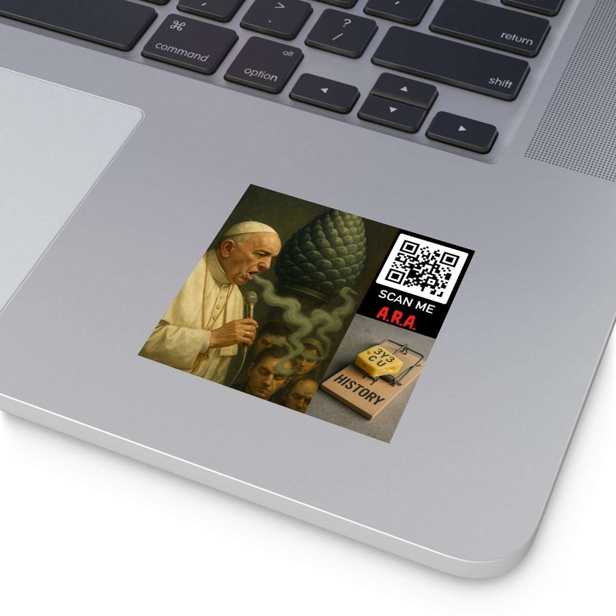Pope's Smoke Stickers, Indoor\Outdoor