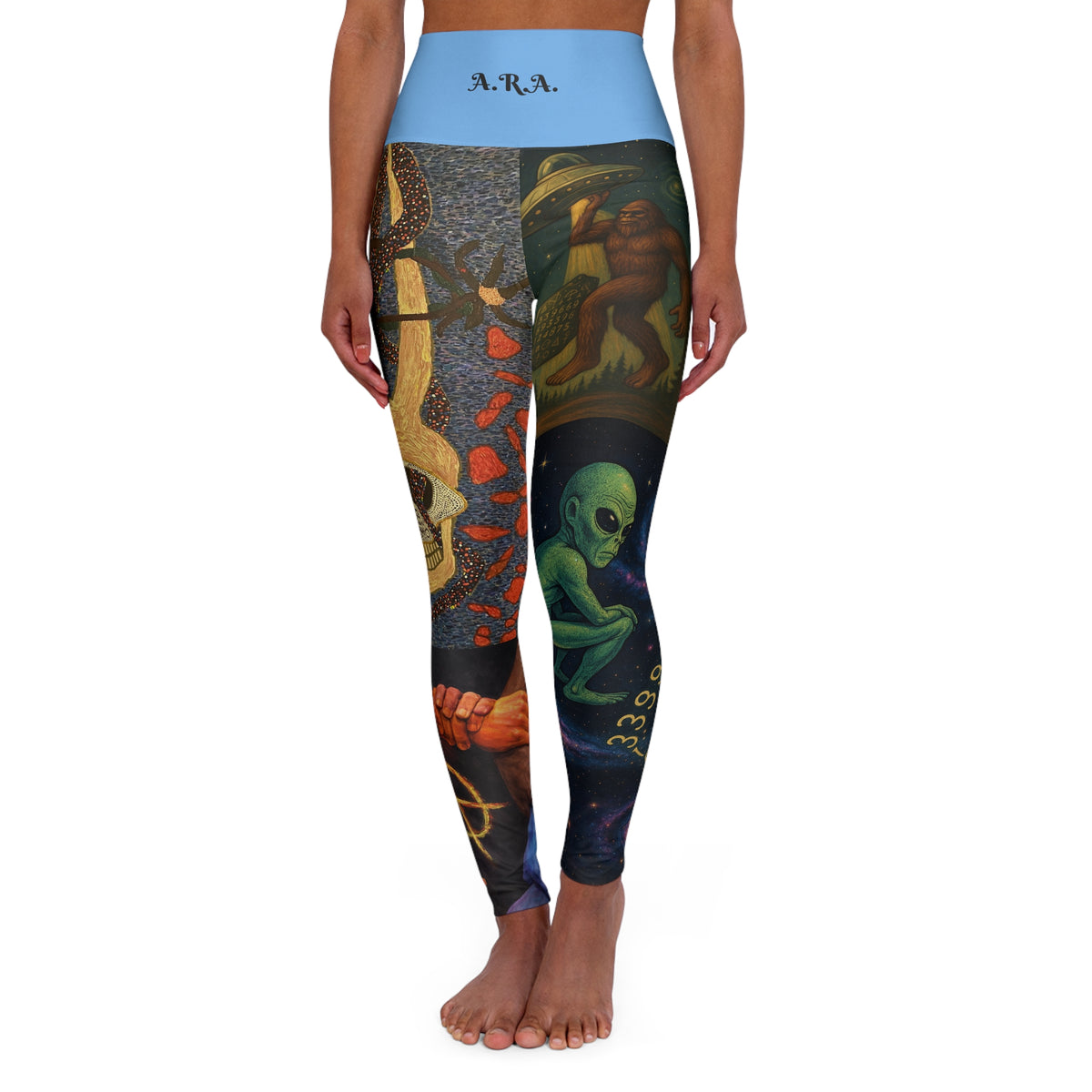 H. Ego Death Yoga Leggings