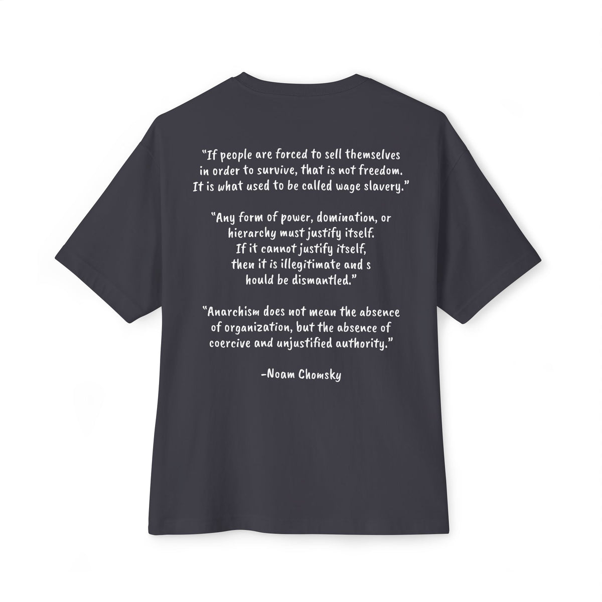 M. Noam Chomsky Boxy Tee