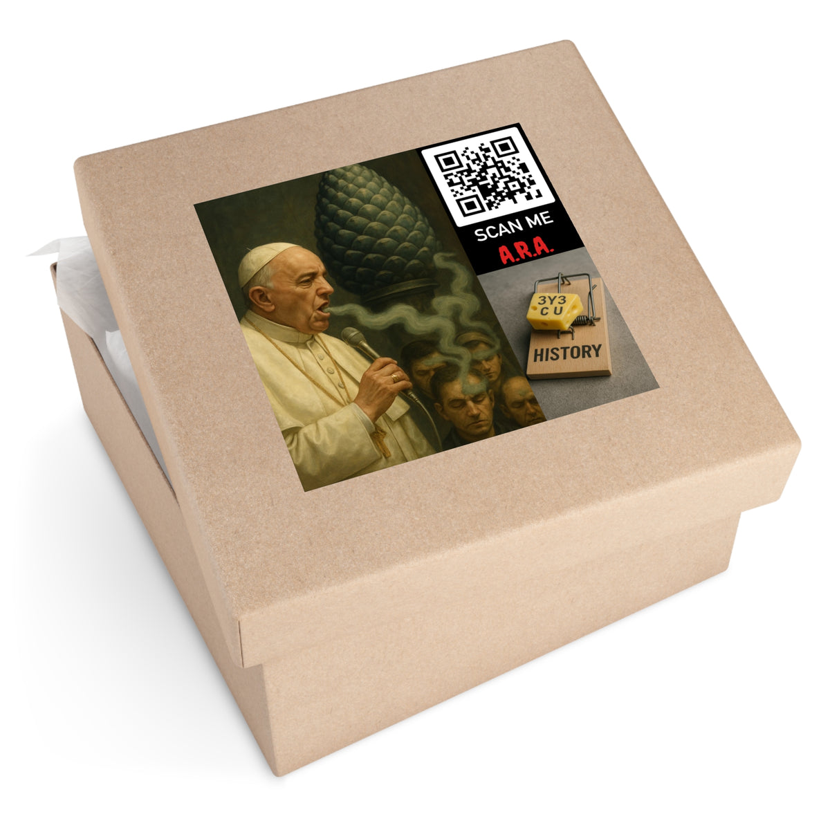 Pope's Smoke Stickers, Indoor\Outdoor