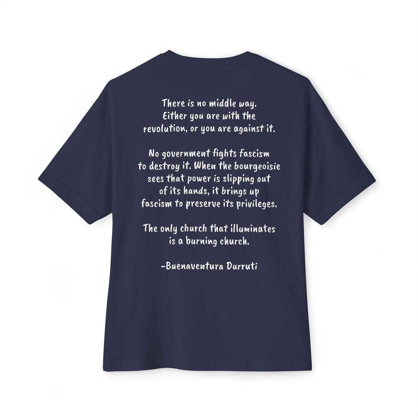 K. Buenaventura Durruti Boxy Tee