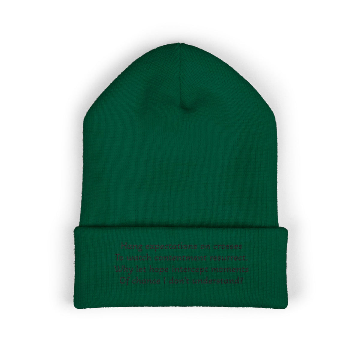 Z. Hang Expectations Beanie (Embroidery)