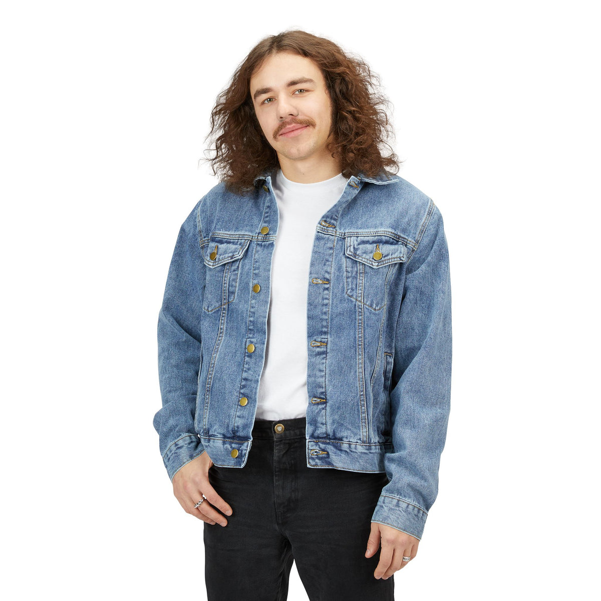 E. Rain On My pARAde Denim Jacket
