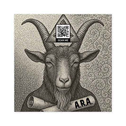 Wise Goat Stickers, Indoor\Outdoor