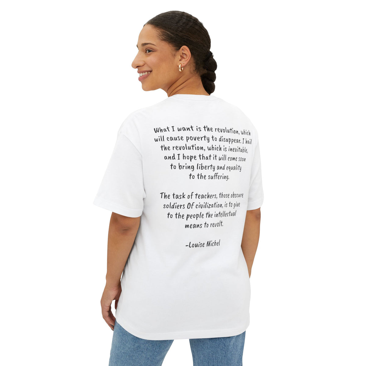 H. Louise Michel Boxy Tee