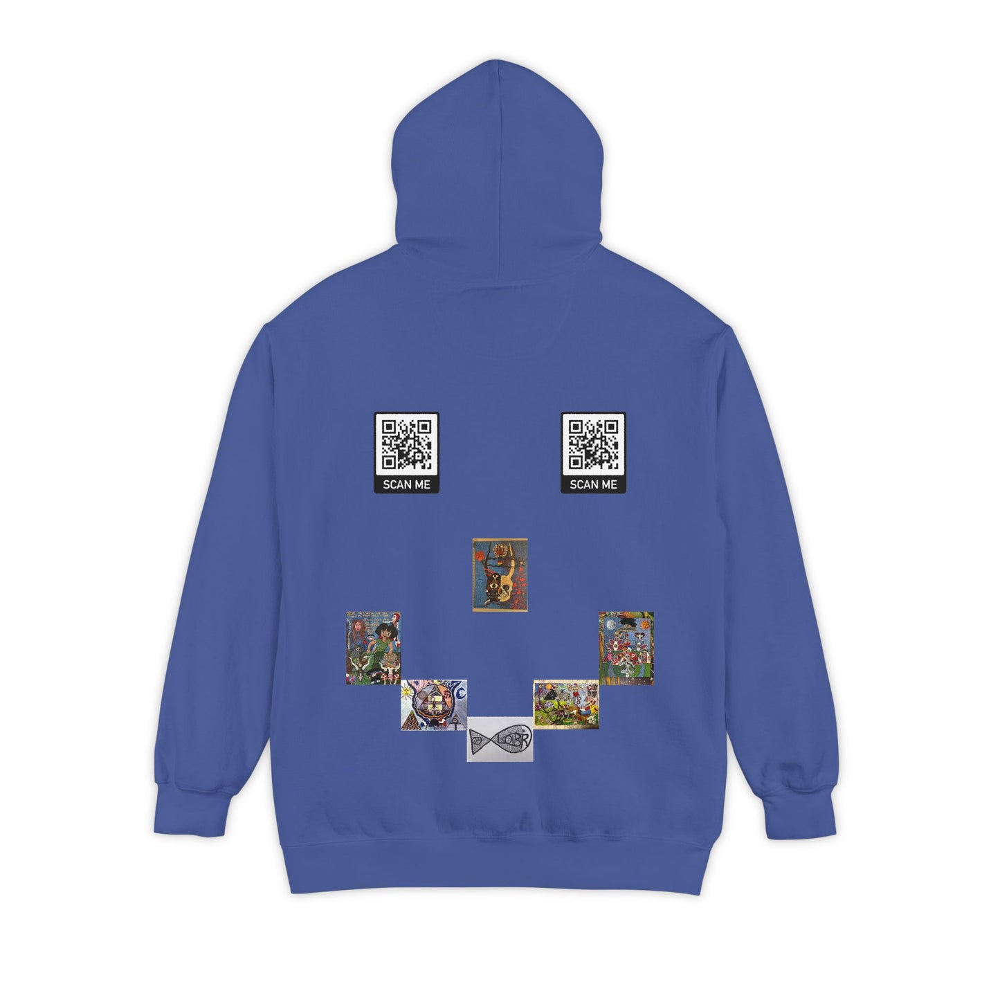 Smile, Say heART Unisex Hoodie