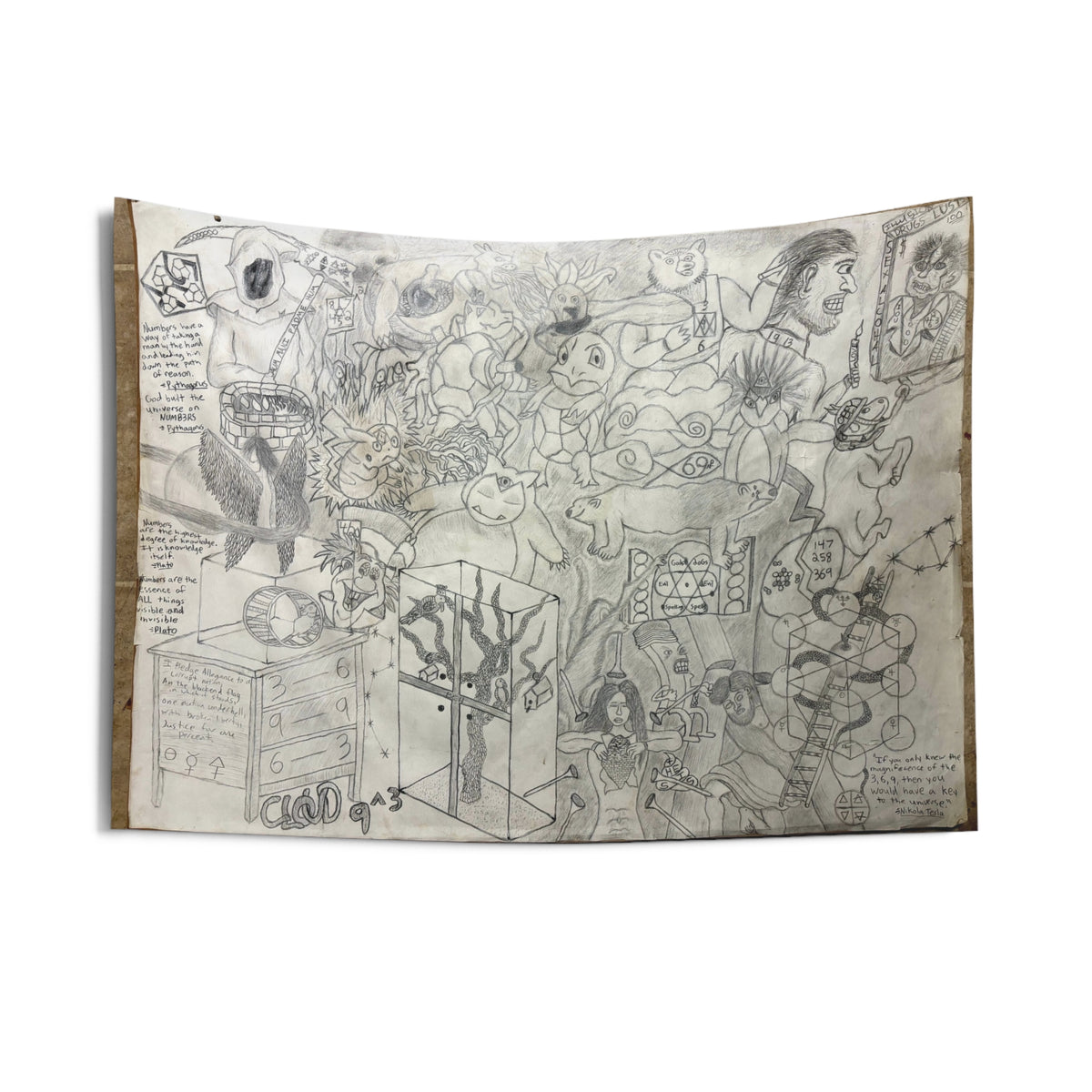 Cloud 9^3 Tapestries