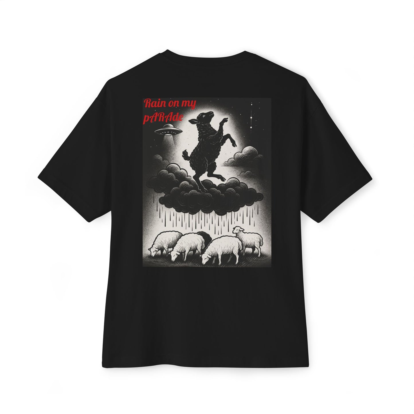 D. Rain On My pARAde Boxy Tee