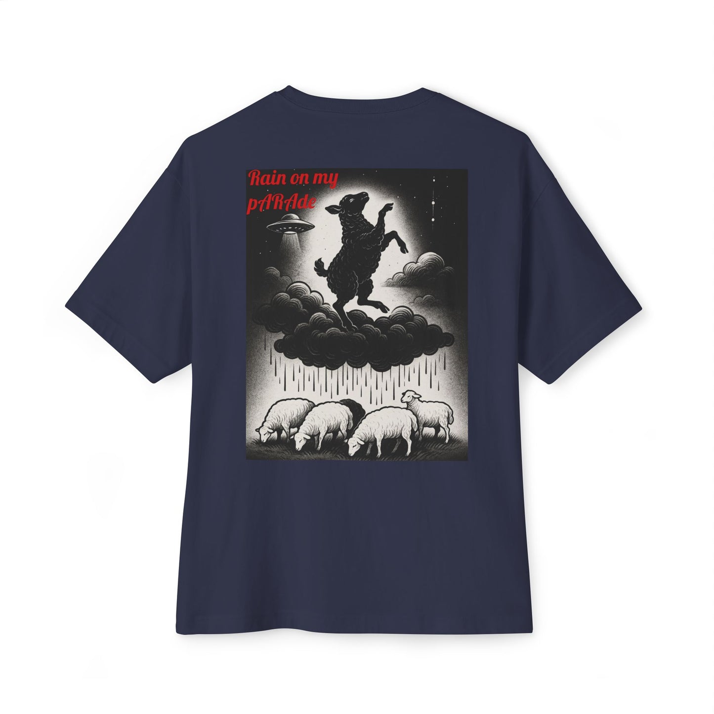 D. Rain On My pARAde Boxy Tee