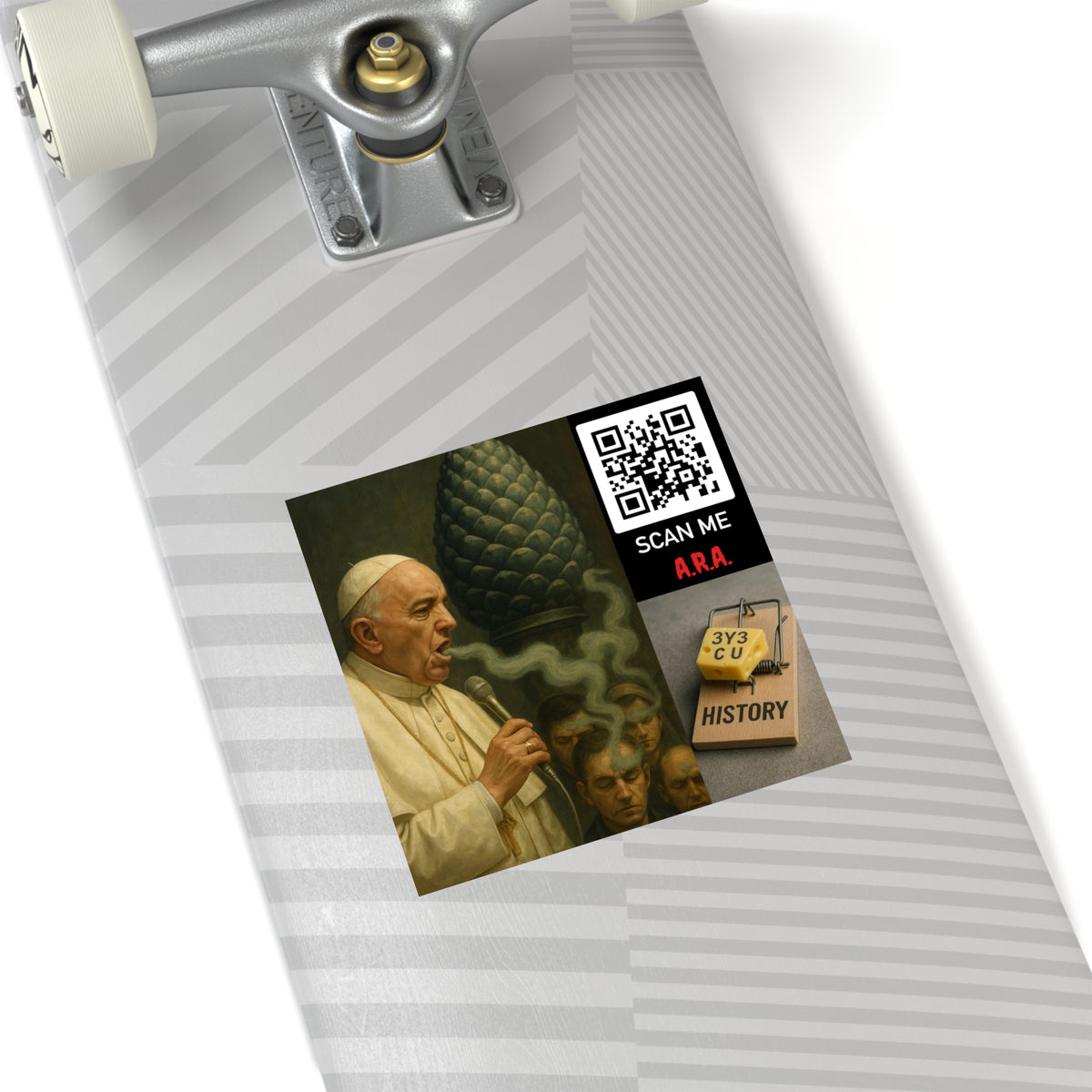Pope's Smoke Stickers, Indoor\Outdoor