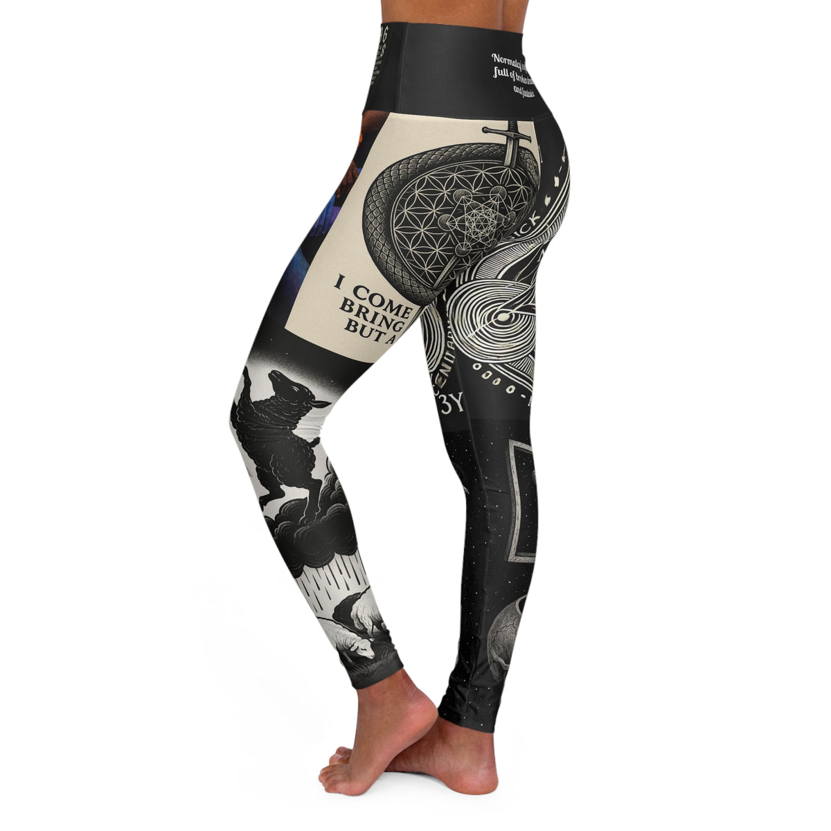 H. Rain On My pARAde Yoga Leggings