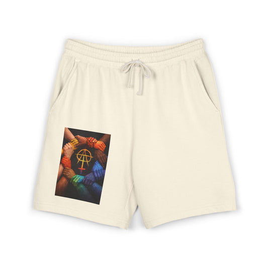I. Anarchist Unity Lightweight Fleece Sweat Shorts