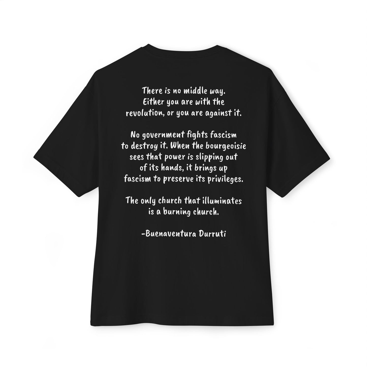 K. Buenaventura Durruti Boxy Tee