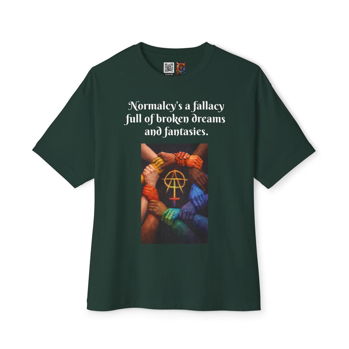 D. Rain On My pARAde Boxy Tee
