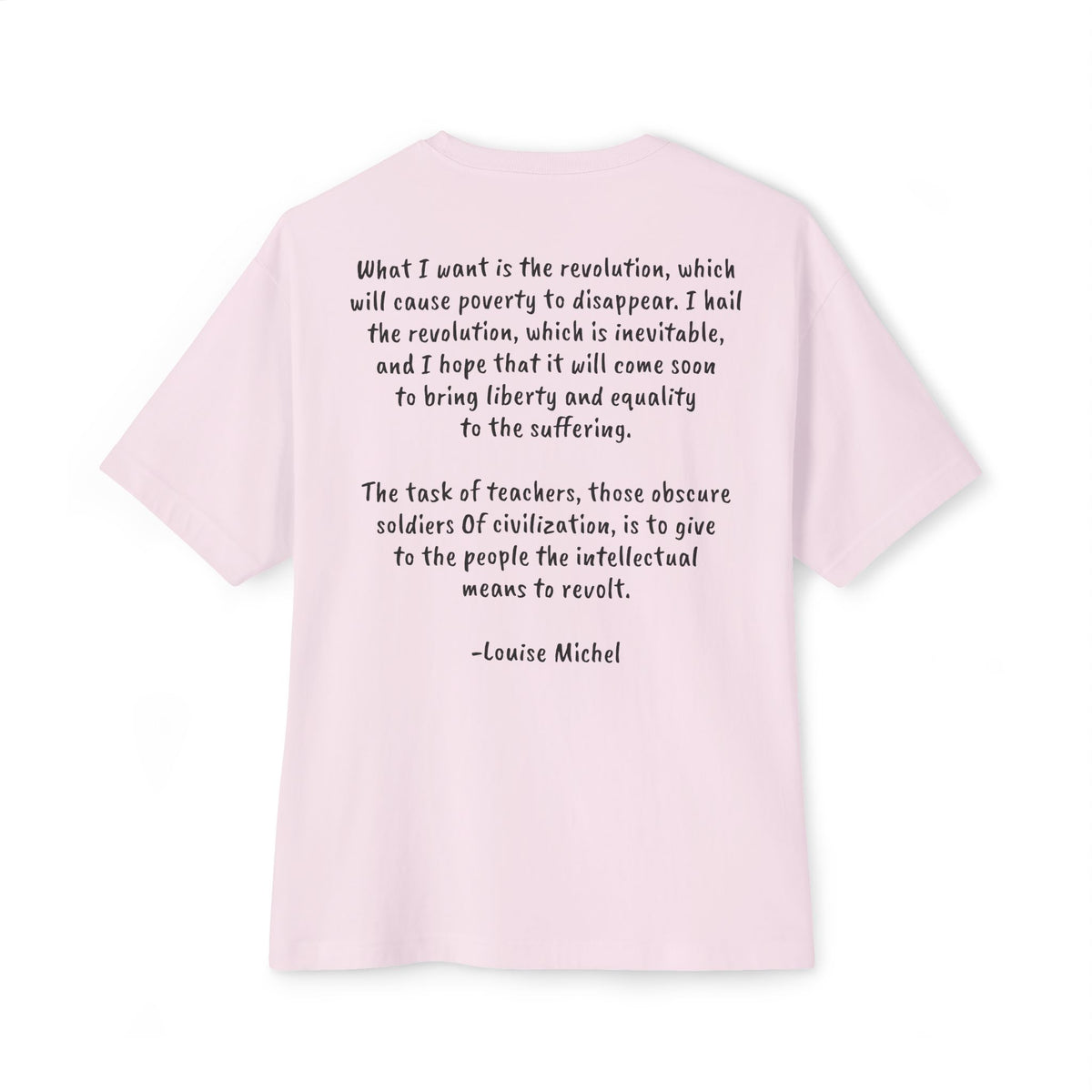 H. Louise Michel Boxy Tee