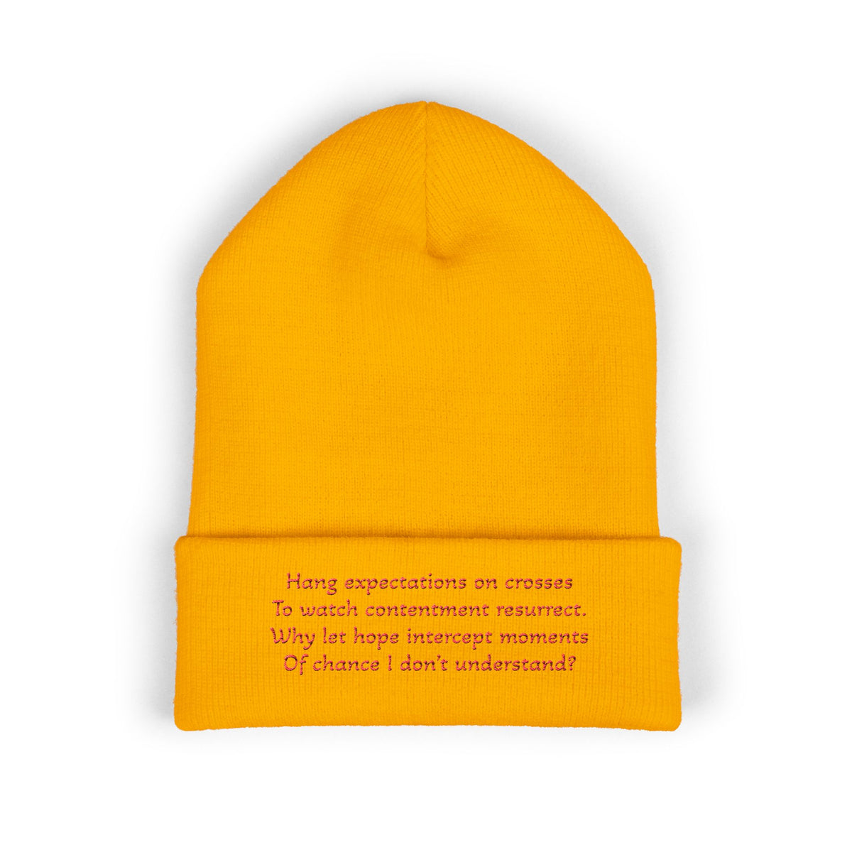 Z. Hang Expectations Beanie (Embroidery)