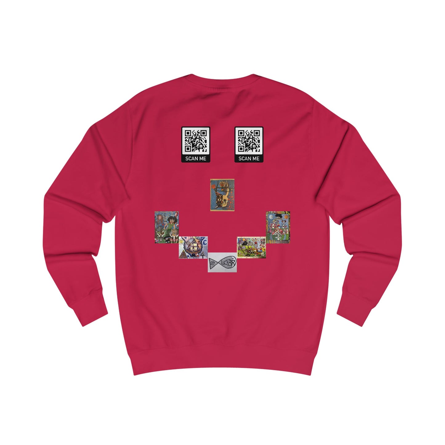 Smile, Say heART Unisex Sweatshirt