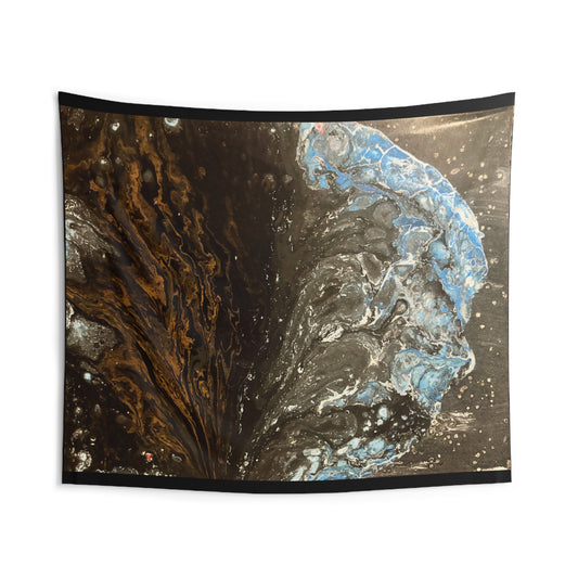 Blue Man Pour Tapestries