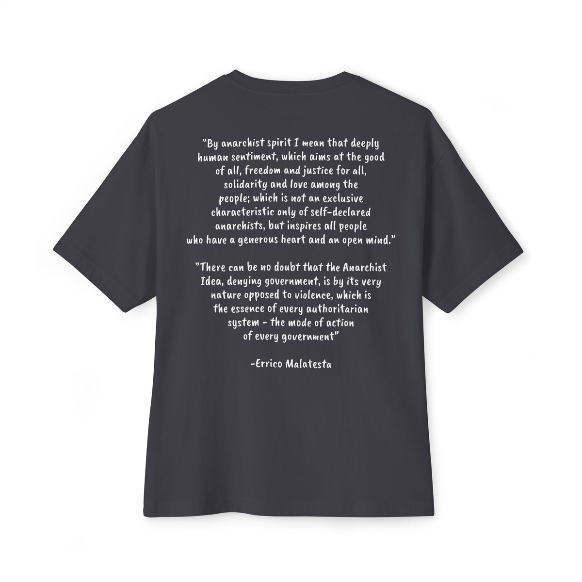 E. Errico Malatesta Boxy Tee