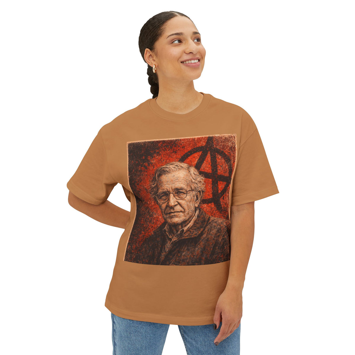 M. Noam Chomsky Boxy Tee