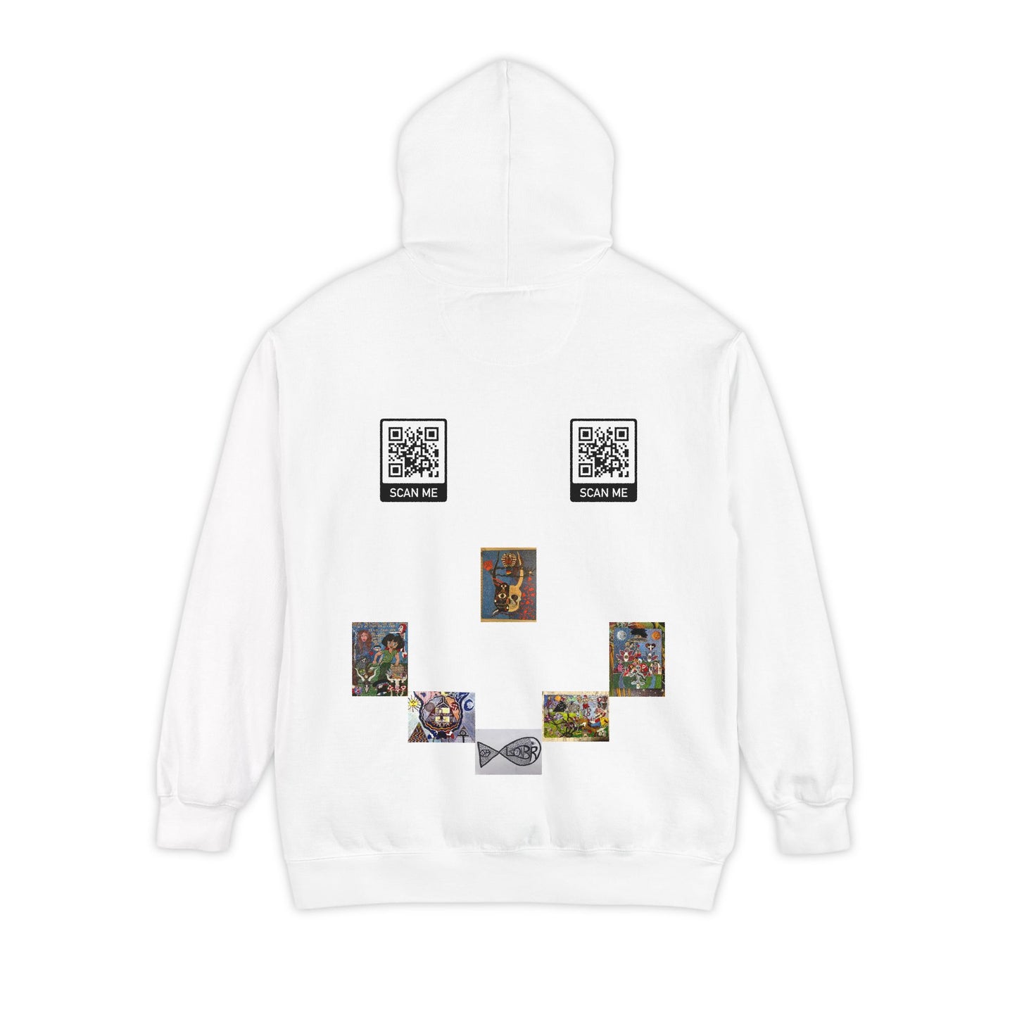 Smile, Say heART Unisex Hoodie
