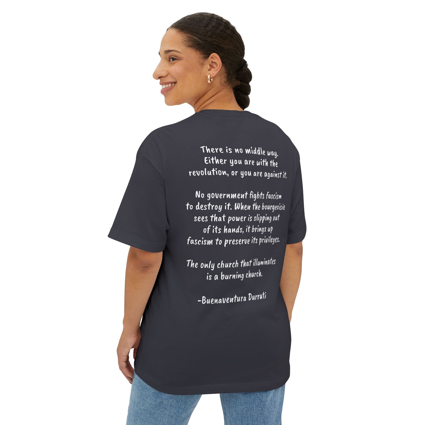K. Buenaventura Durruti Boxy Tee