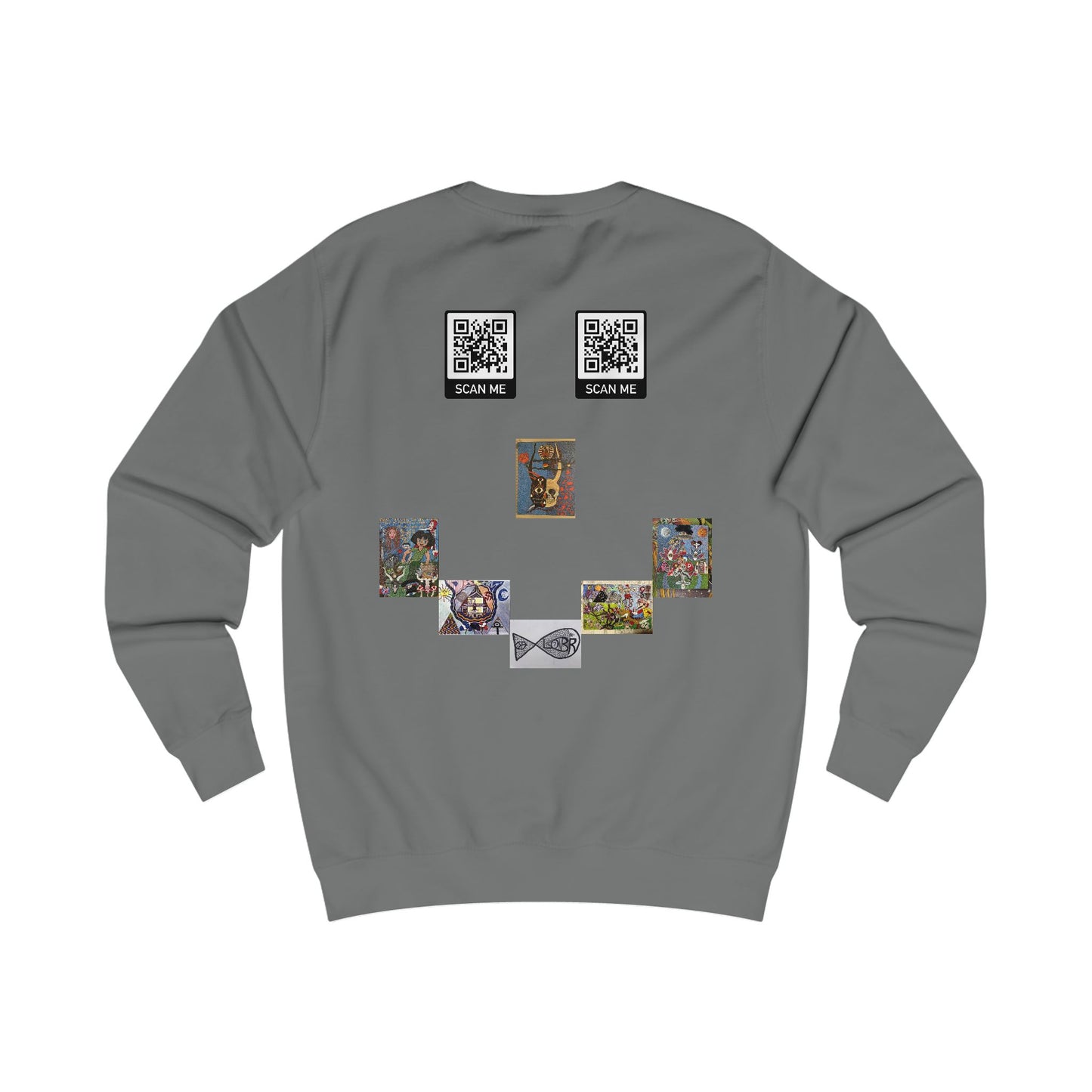 Smile, Say heART Unisex Sweatshirt