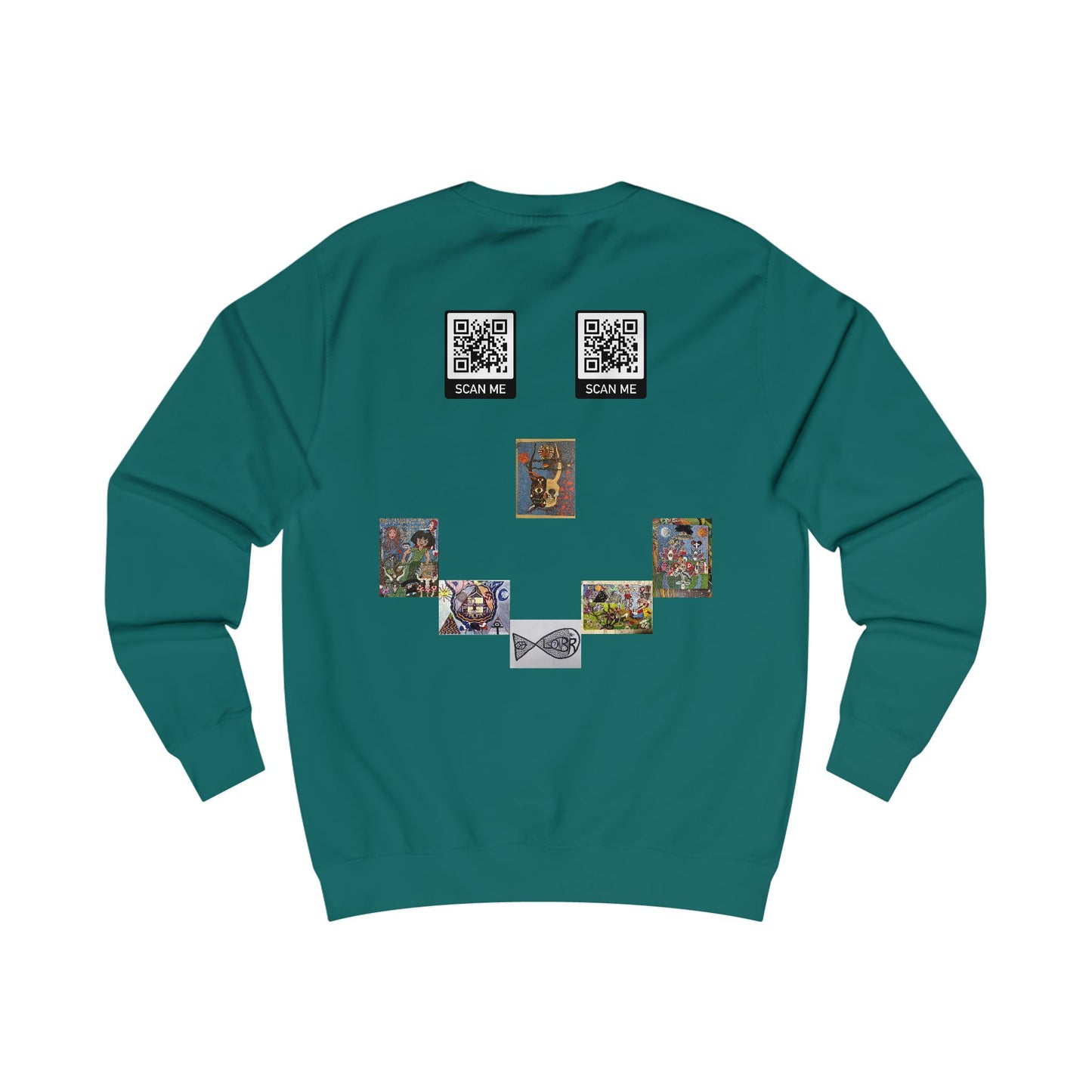 Smile, Say heART Unisex Sweatshirt