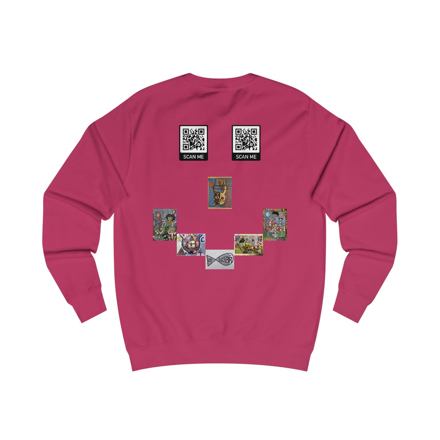 Smile, Say heART Unisex Sweatshirt