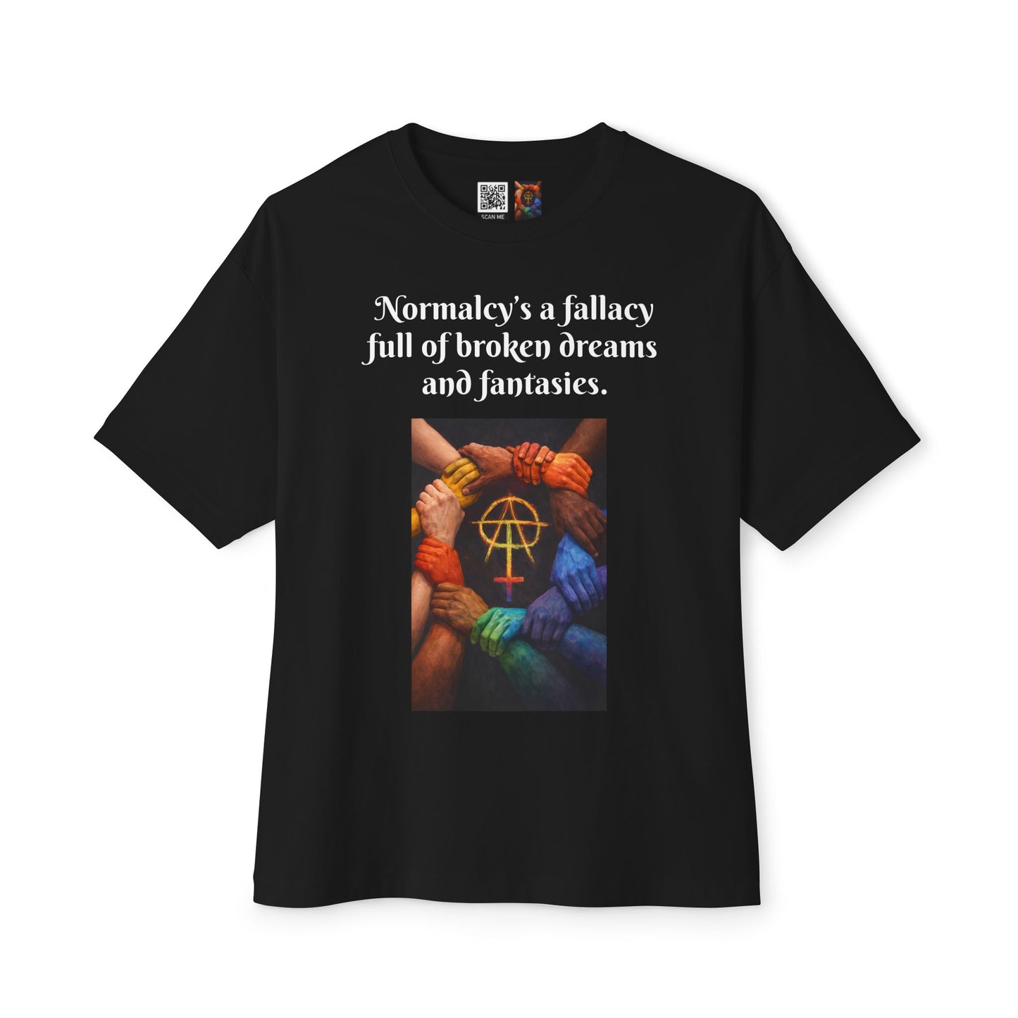 D. Rain On My pARAde Boxy Tee