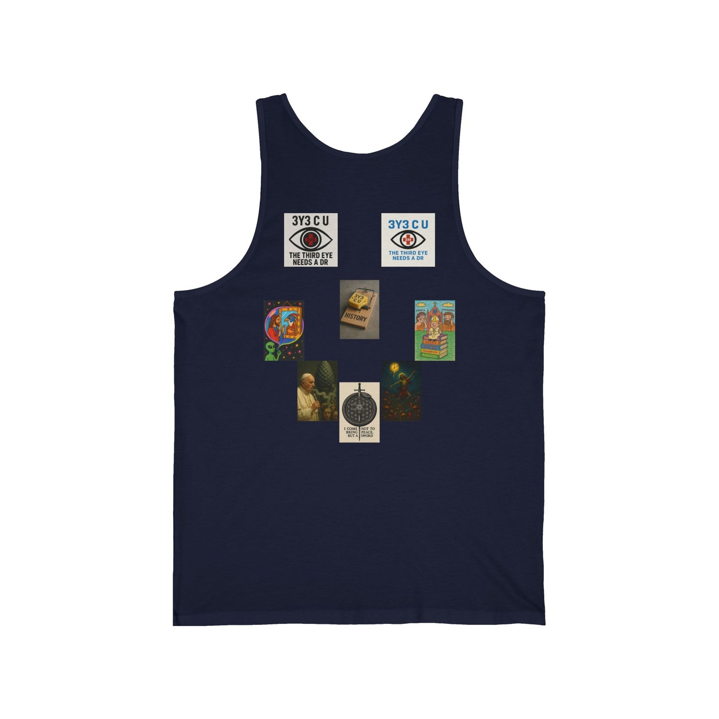 AI Anti-Christ Unisex Tank