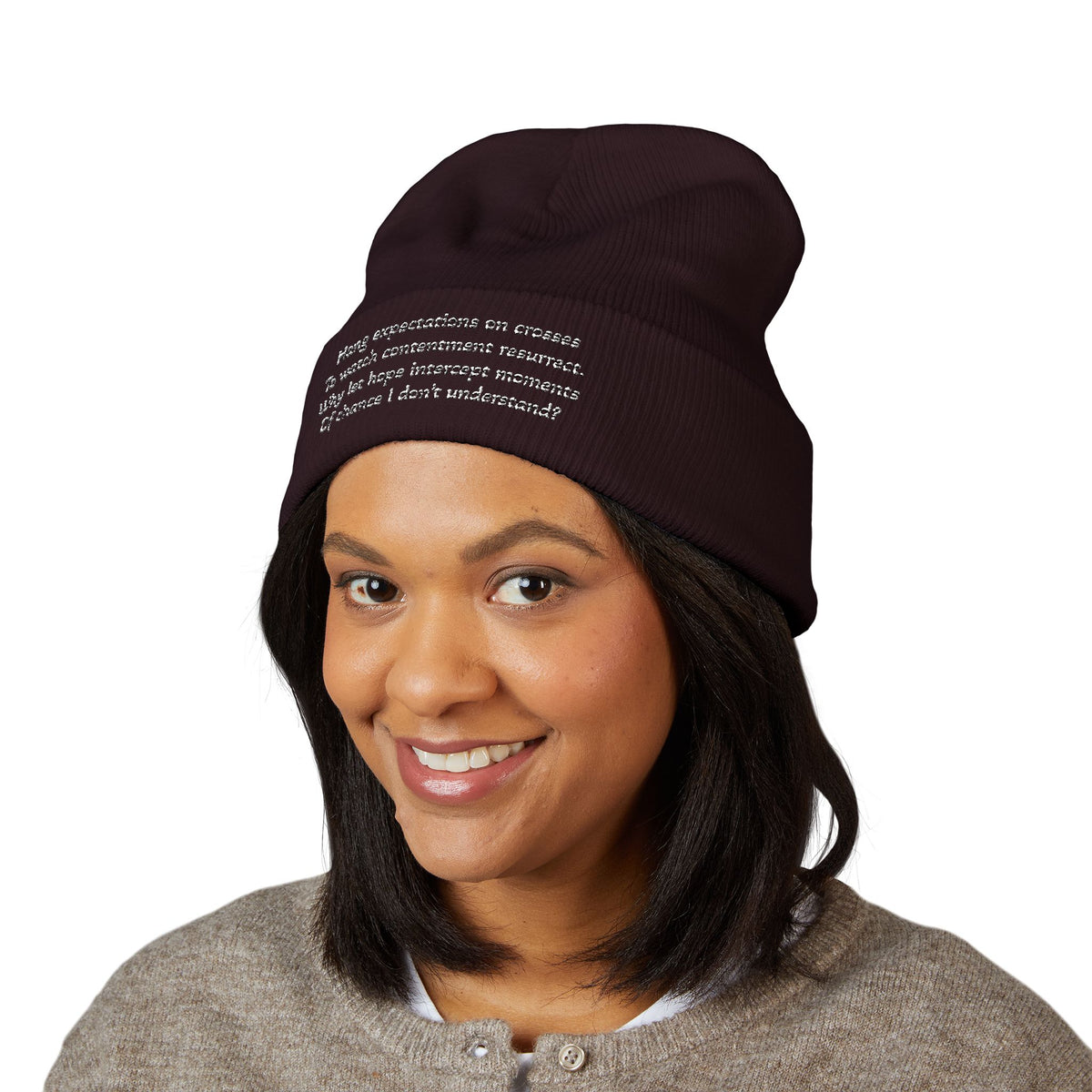 Z. Hang Expectations Beanie (Embroidery)