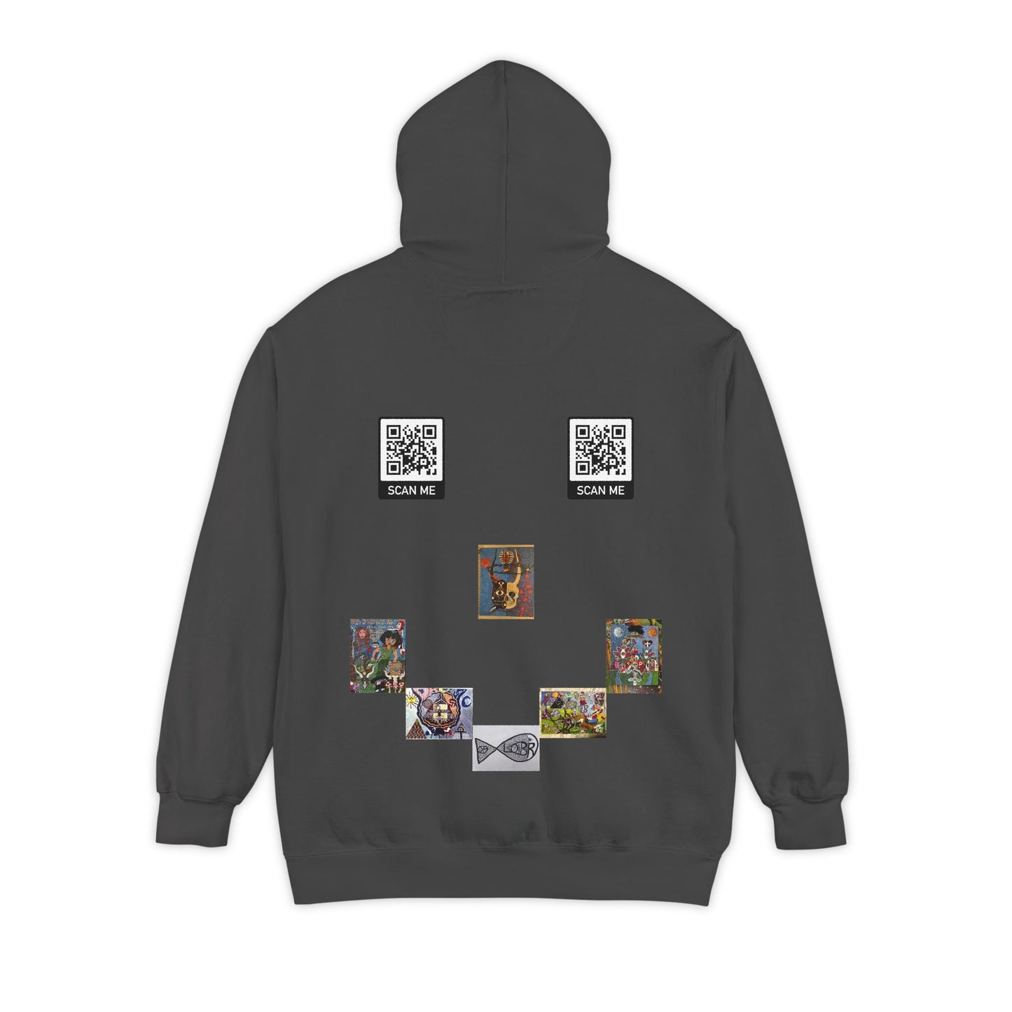 Smile, Say heART Unisex Hoodie