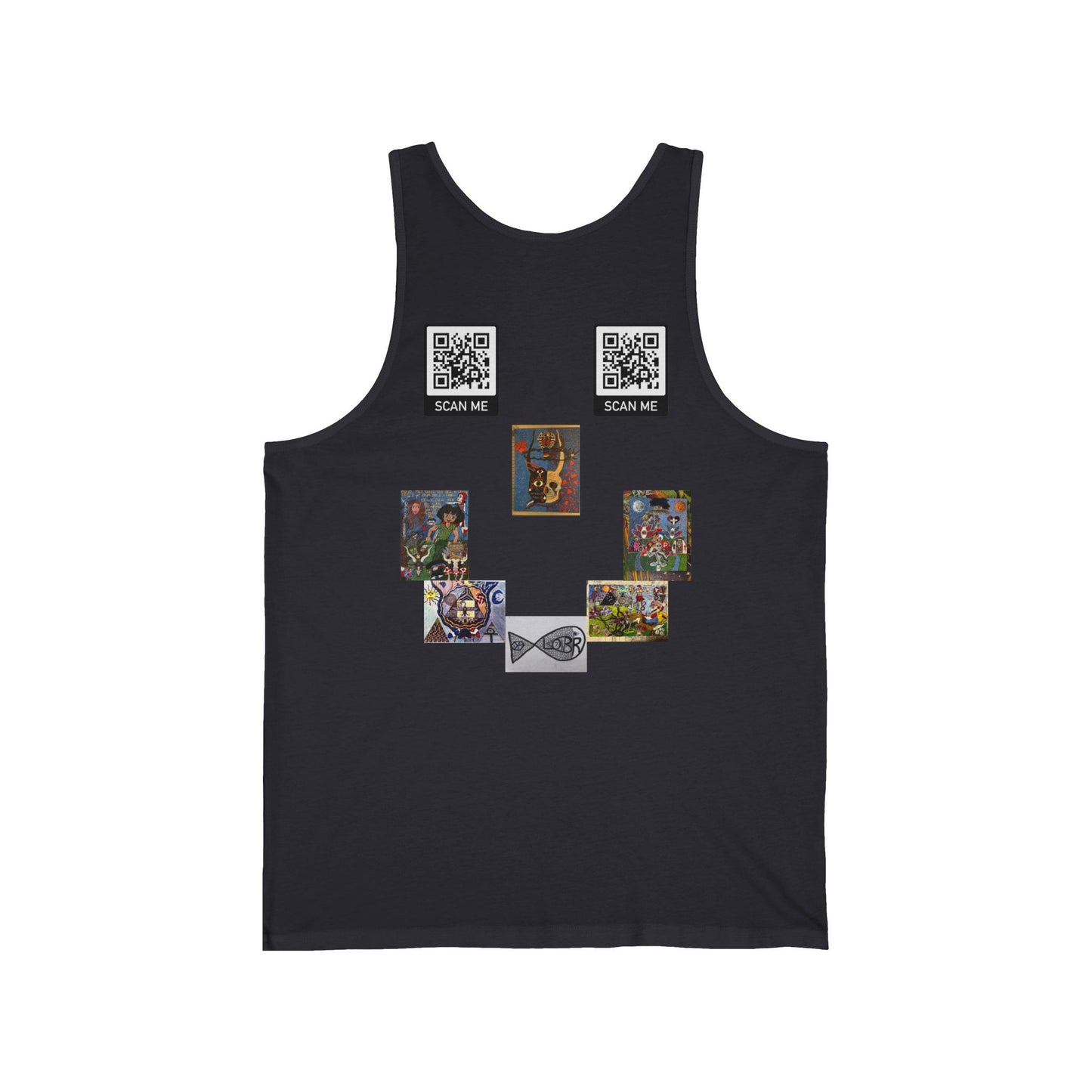 Smile, Say heART Unisex Tank