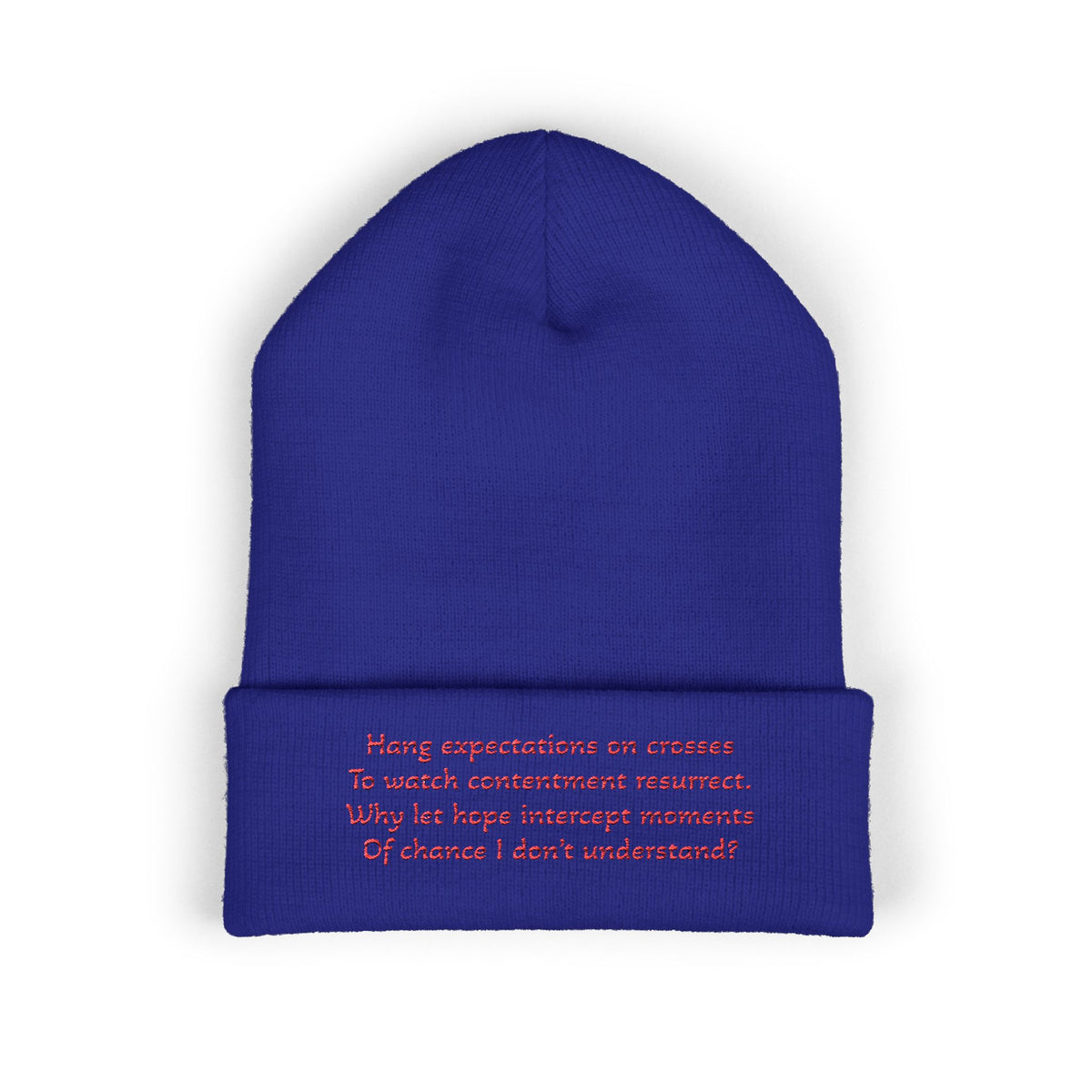 Z. Hang Expectations Beanie (Embroidery)