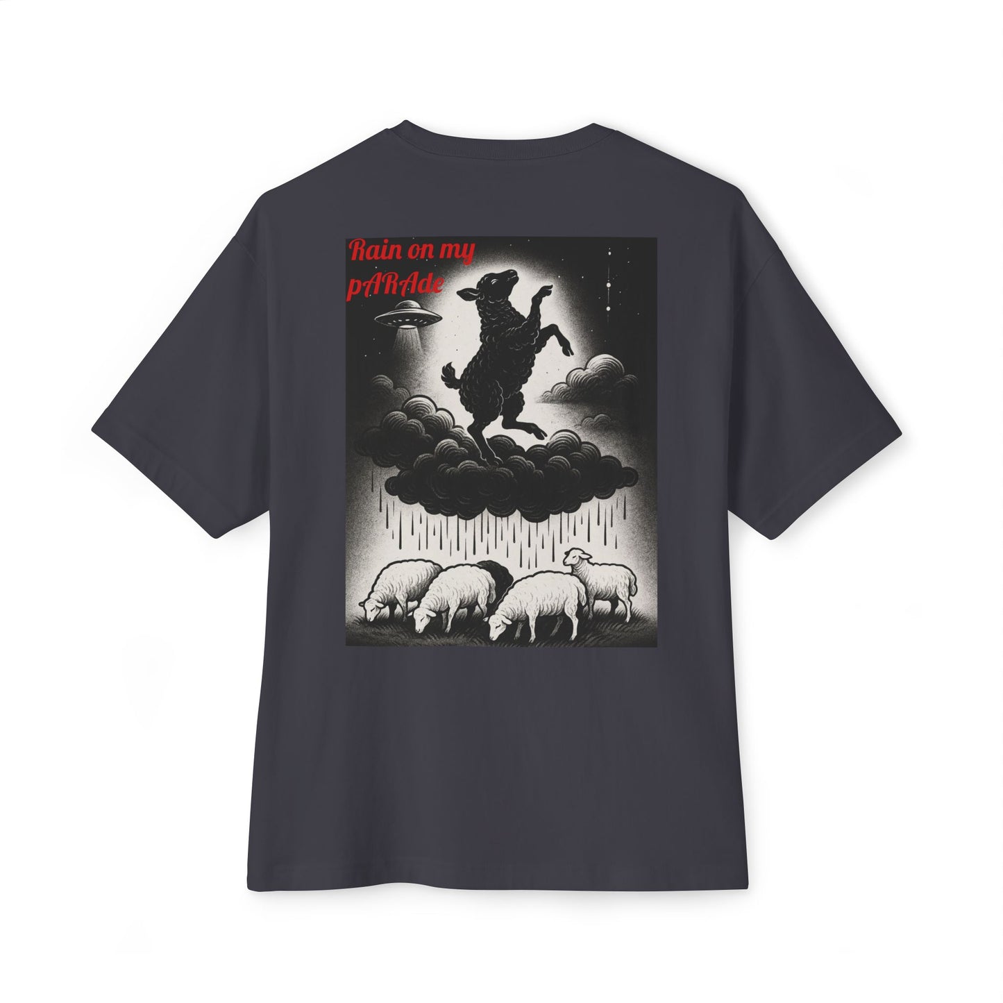 D. Rain On My pARAde Boxy Tee