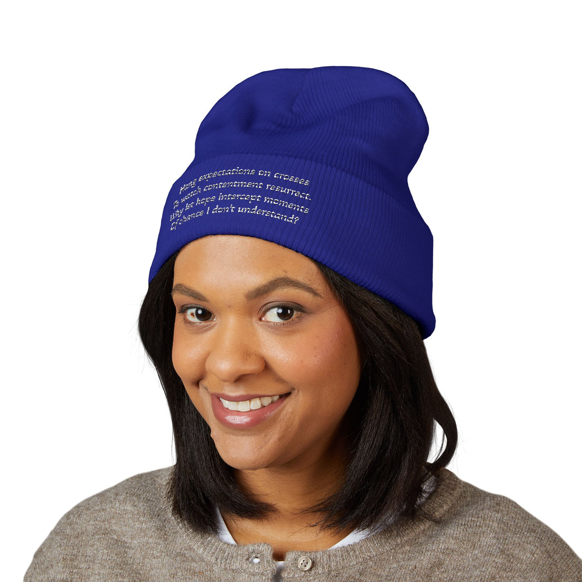 Z. Hang Expectations Beanie (Embroidery)